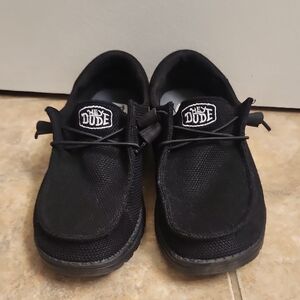 Hey Dude Classic Black Loafers